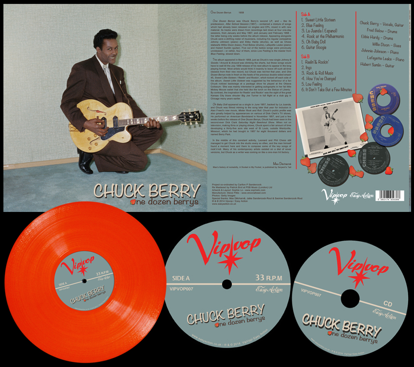 Chuck Berry Vip Vop Easy Action Design by Sophie Lo